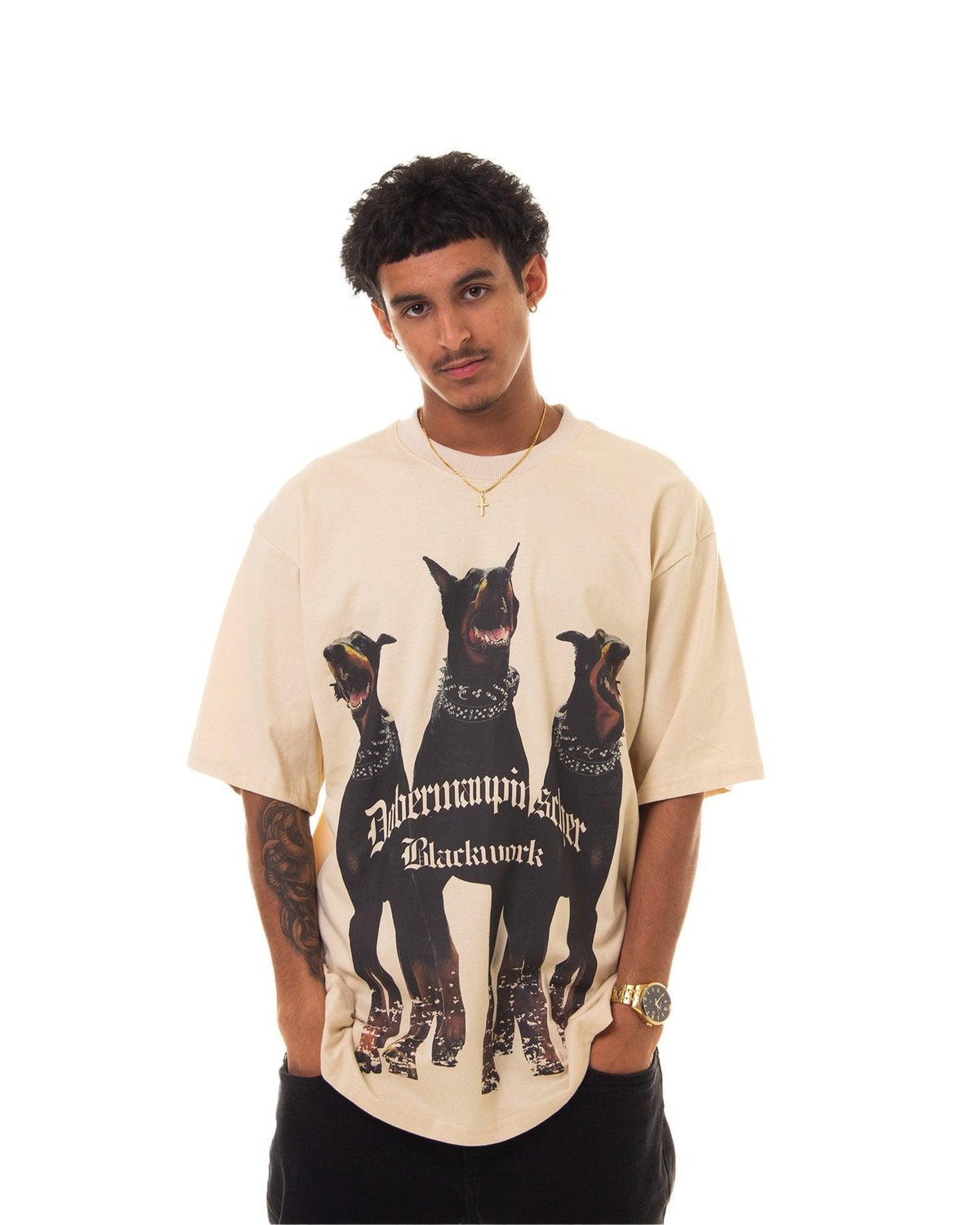 BRAMIRA DOBERMAN TRIO UNISEX T-SHIRT