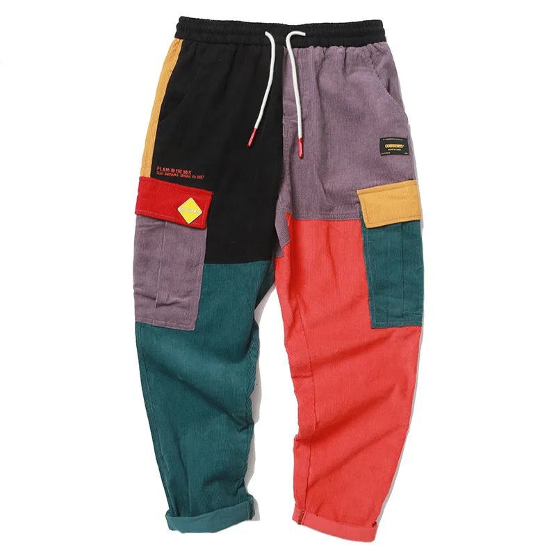 BRAMIRA COLORBLOCK CARGO PANTOLON