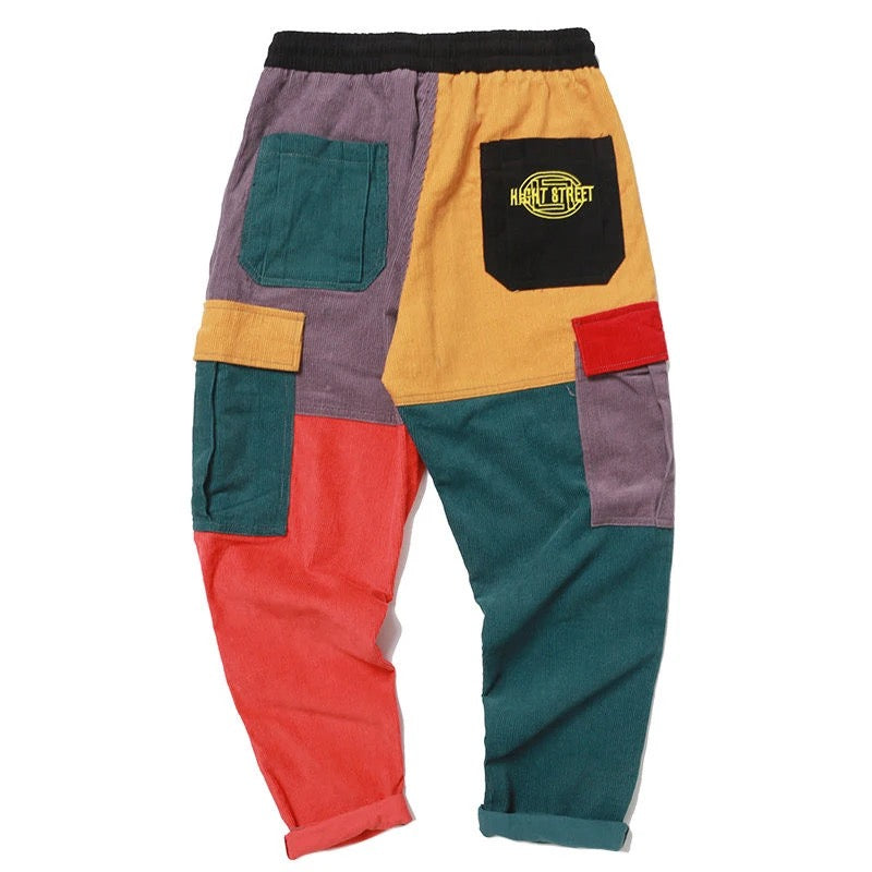 BRAMIRA COLORBLOCK CARGO PANTOLON