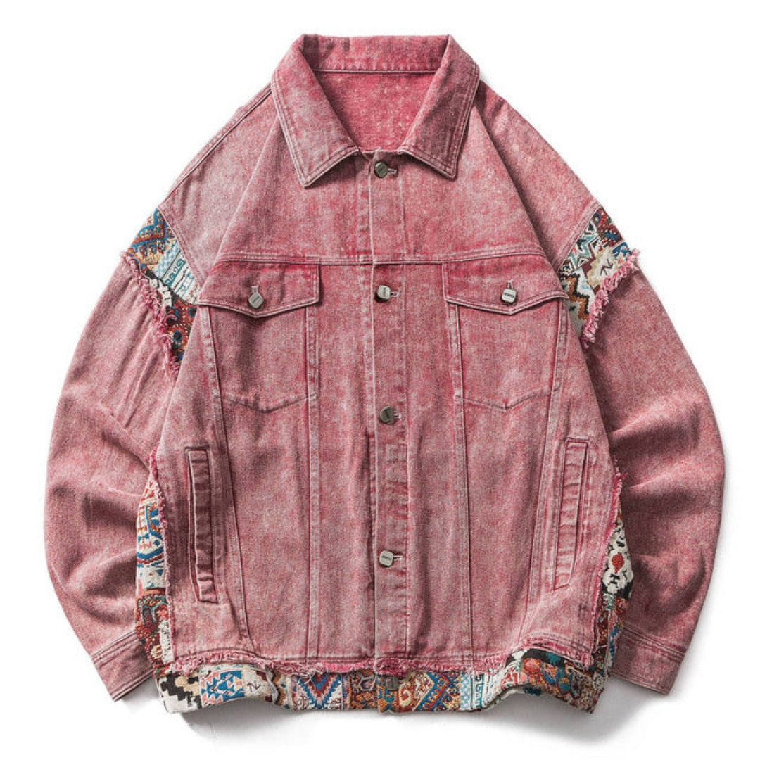 BRAMIRA COWBOY PATCHWORK UNISEX JACKET