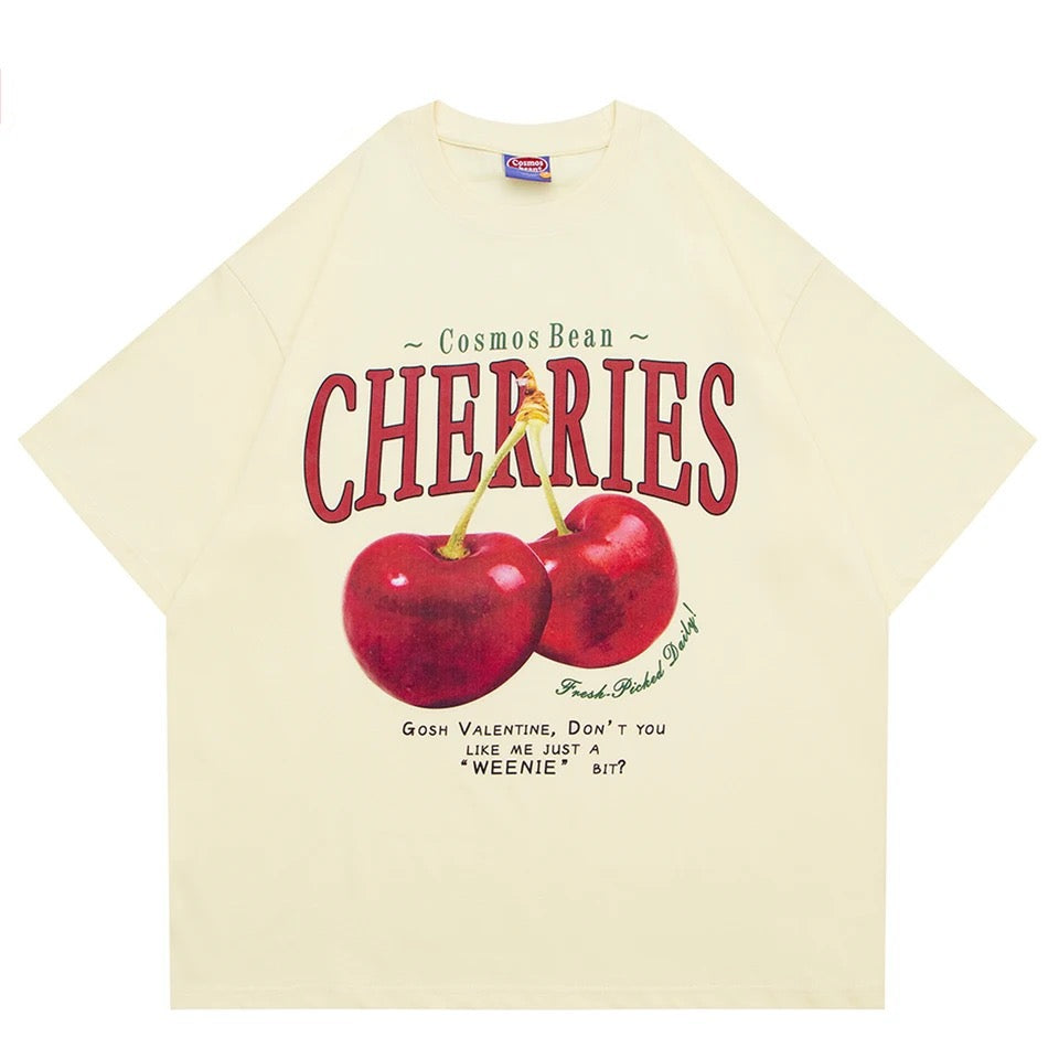 BRAMIRA CHERRY TWINS UNISEX T-SHIRT