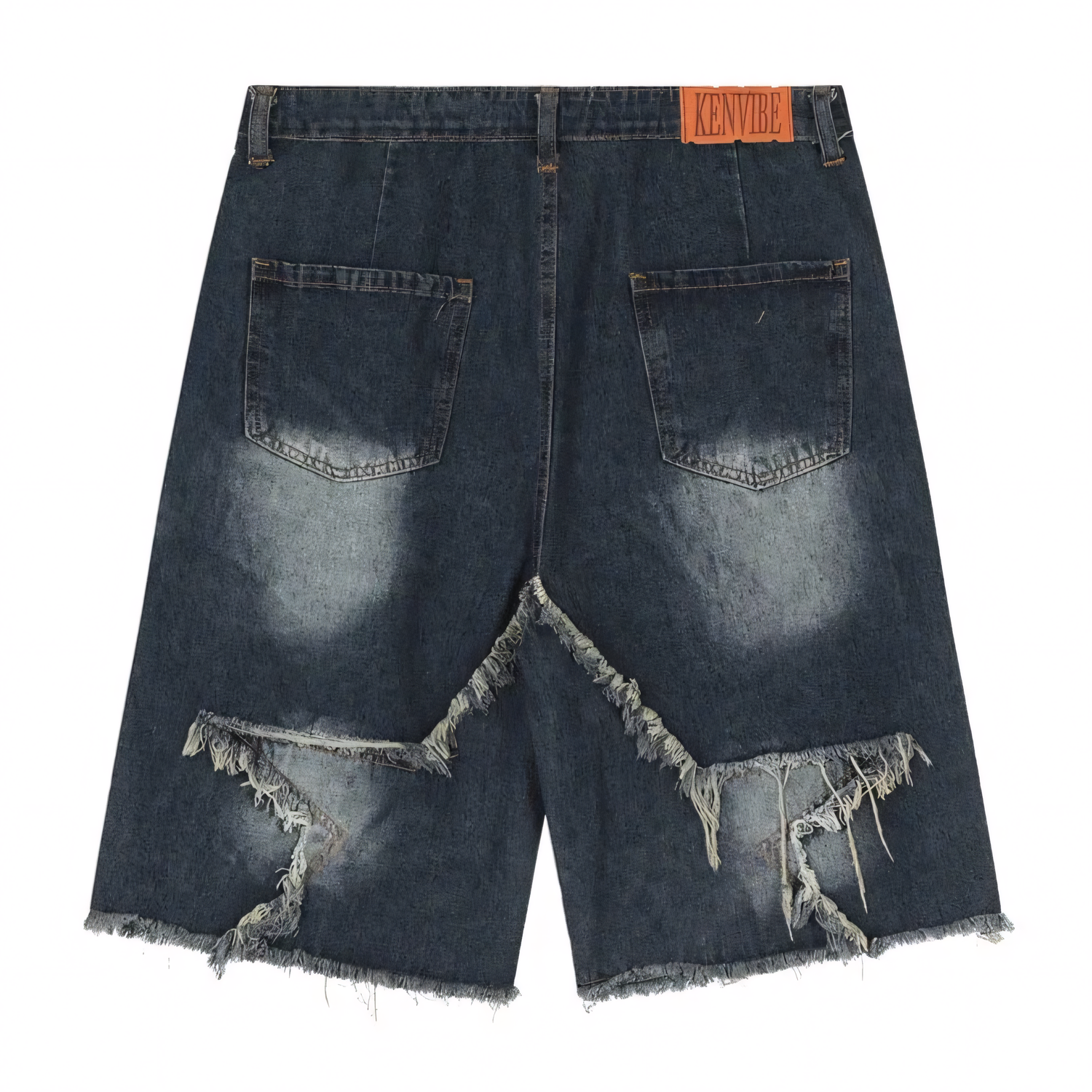 BRAMIRA DISTRESSED EFFECT STAR UNISEX ŞORT