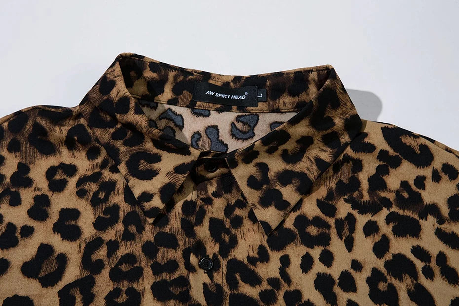 BRAMIRA LEOPAR UNISEX GÖMLEK